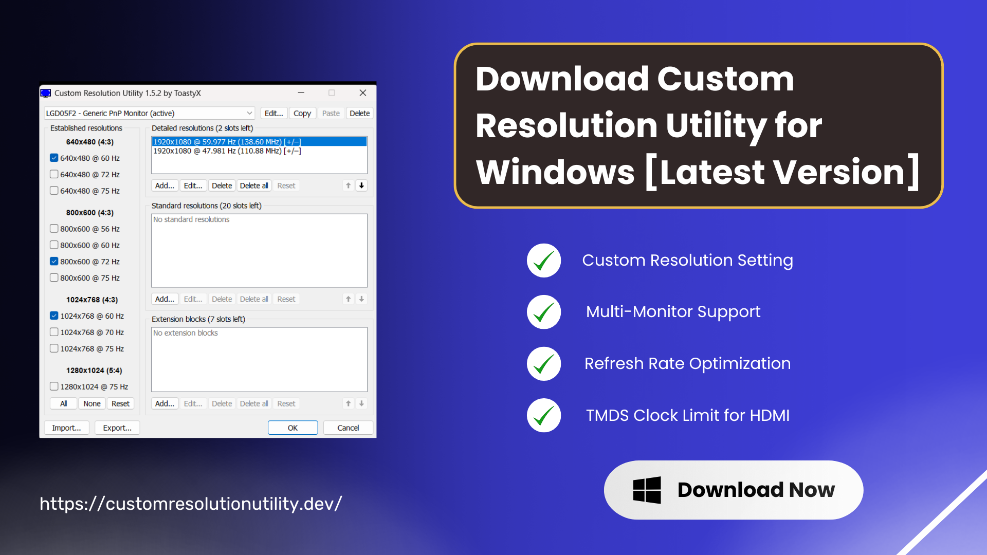 Custom Resolution Utility - Featured Image